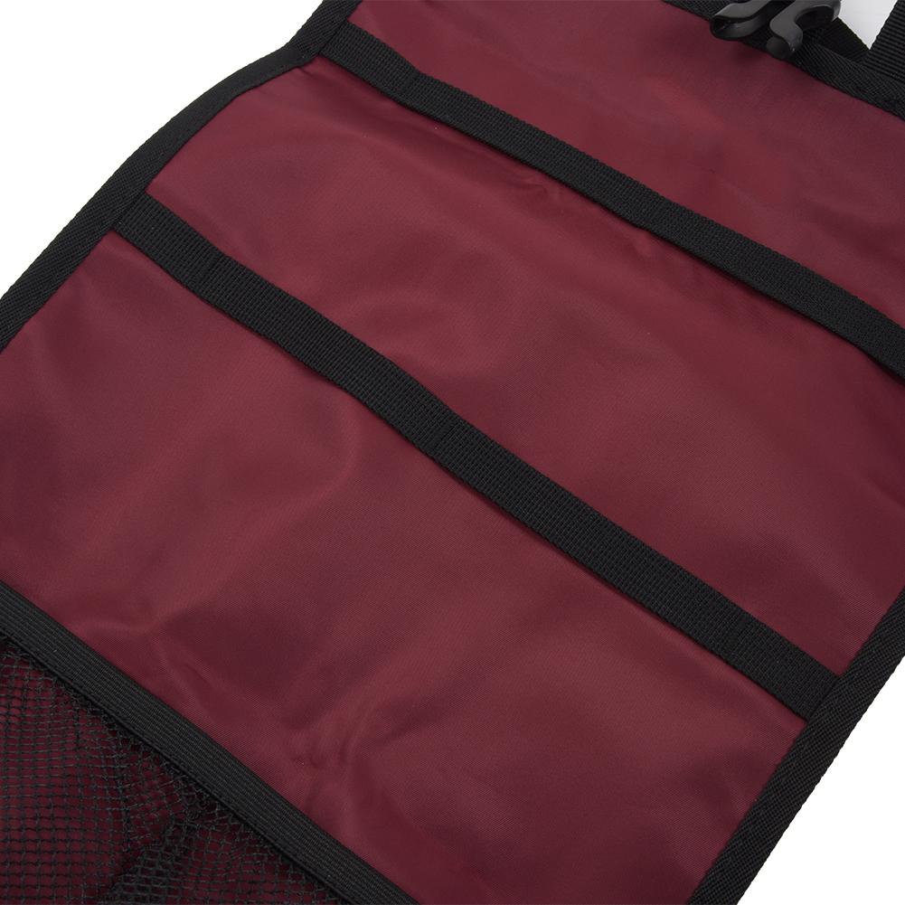 Purple Red Nylon Outdoor Rock Ice Climbing Mountaineering Equipment Storage Bag Quick Hanging Pouch