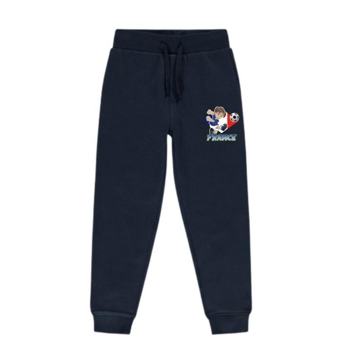Jogging survêtement d'un footballeur enfant bleu royal - Bleu