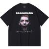 230 Gsm 100% Cotton Heavy Metal T-Shirt  Rock Band Popular Music Print Unisex Heavy Cotton T Shirt