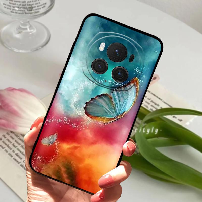 For Honor Magic 6 Pro Case animal Silicone Soft TPU Back Covers For Honor Magic6 Pro Magic 6 Pro Case Protective Catoon Funda