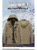 2022 Autumn/Winter Men's Korean Style Mid-Length Cotton Trench Coat
