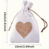 WTEMPO Home Cloth Gift Bags Pearls Beads Jewelry Small Presents Packaging Drawstring Bags Perfect for Wedding Birthday Party Favors