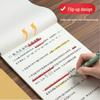 Thickened Original Wood Blank Notebook - High-Quality Loose-Leaf Calculation & Practice Paper