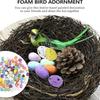 50-500PCS Easter Mini Eggs Colorful Foam Eggs  Artificial Bird Eggs Foam Eggs Decoration  Easter Spring Party Basket Stuffers