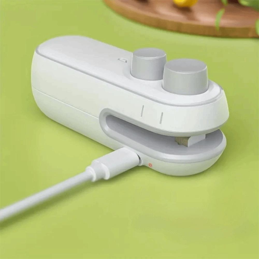 Moisture-Proof Snack Packaging Heat Sealer Rechargeable Snack Bag Resealer Food Sealer Clip  Candy