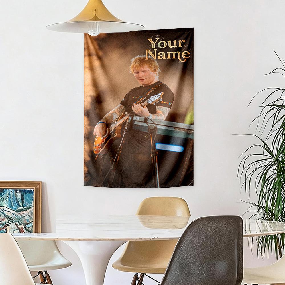 Sheeran Custom Tapestry Decorative Wall Tapestry Durable Comfort Perfect for Studio Apartment Multi-purpose for All Occasions