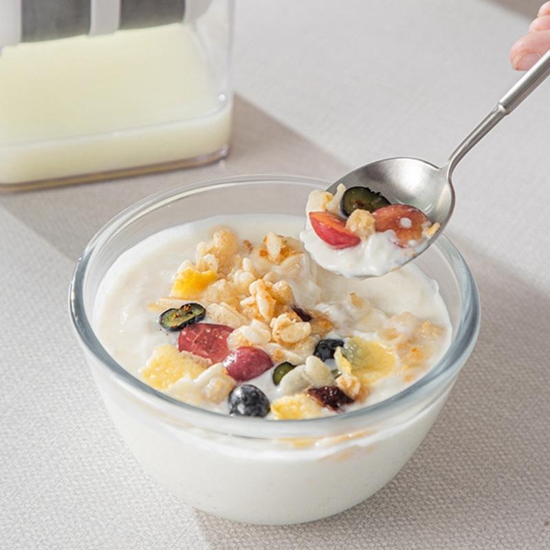 Manual Yogurts Strainer Stainless Steel Strainer Efficient Whey Separation Tool for Breakfasts Desserts and Healthy Meals