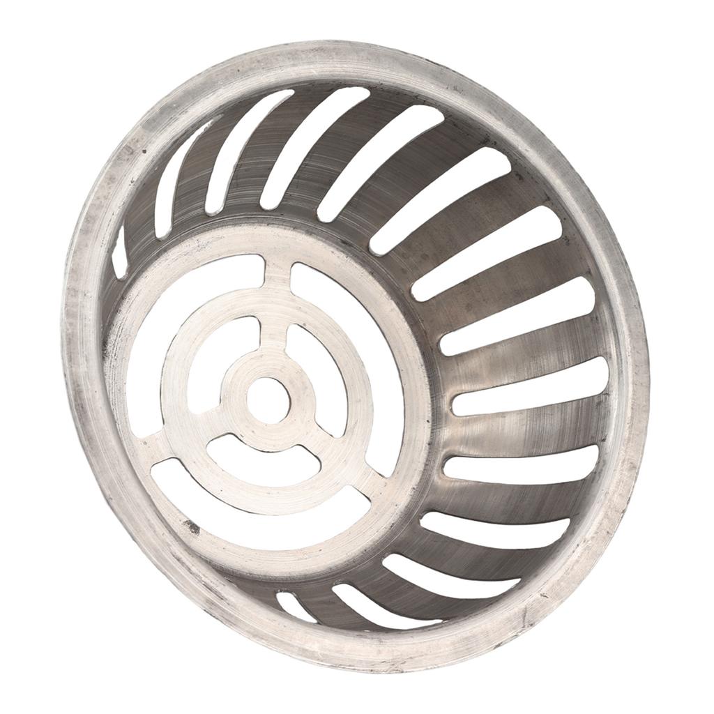 2 Stück Edelstahl Runde Form Verstopfungssicherer Dachablauf Bodenablauf für Garten Balkon(75 mm)