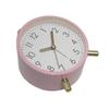 Elegant Quiet Quartzs Alarm Clock with Warm Yellow Nightlight for Peaceful Sleep Suitable for Home and Office Decors