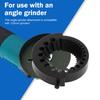 Efficient Drill Bit Sharpener Jig Multipurpose Grinding and Polishing Universal Angle Grinder Attachments with Gloves Screws