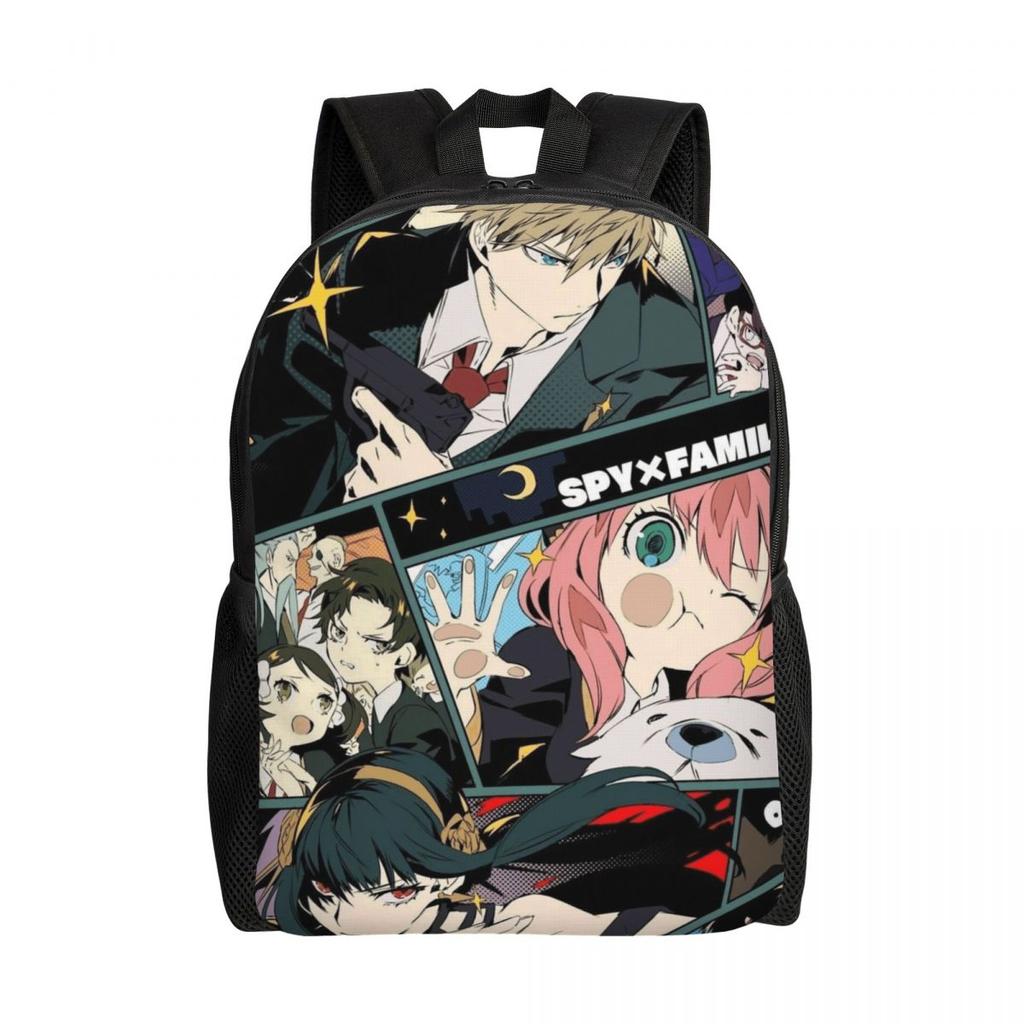 Custom SPY?FAMILY Travel Backpack Men Women School Laptop Bookbag College Student Daypack Bags