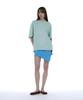 PARTIMENTO WOMEN Geometric Parts Printed Tee_Emerald
