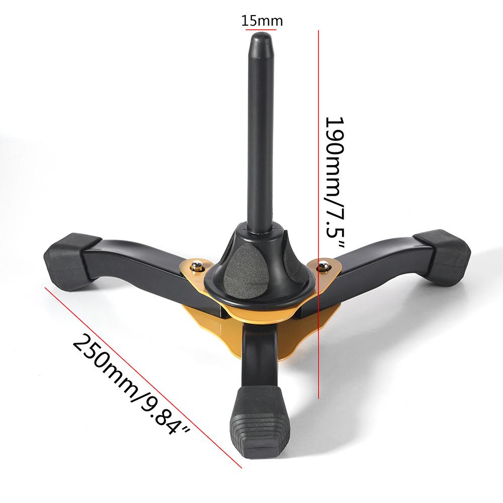 Portable Foldable Tripod Stand for Clarinet Flute Oboe Wind Instrument Non-slip Lightweight Holder