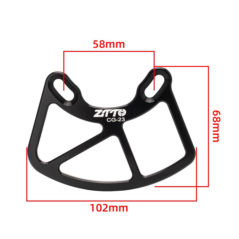Bash Guard Bicycle Chain Guard Bicycle Chain Guard Aluminum Alloy Chain Protector