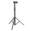 Hair Dryer Stand 23.62 76.77 Inch Adjustable Floor Blow Dryer Holder with Tripod Clip Bag for Salons Home Use