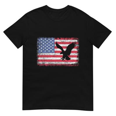 American Flag Eagle Usa T Shirt TShirt