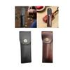 Carving Knife Leather PU Leather Sheath Tool Organizer Leathercraft Wrap Camping Pocket Carving Hand Tools Knife Knives Pouch