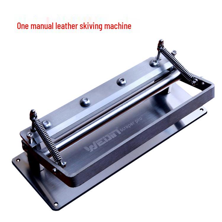 Manual Leather Paring and Thinning Machine for Edge Trimming and Cowhide Sheet Peeling
