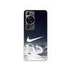 Case - MANIACASE - Huawei P60 - Flexible - Black - Nike Logo Mountain Fly