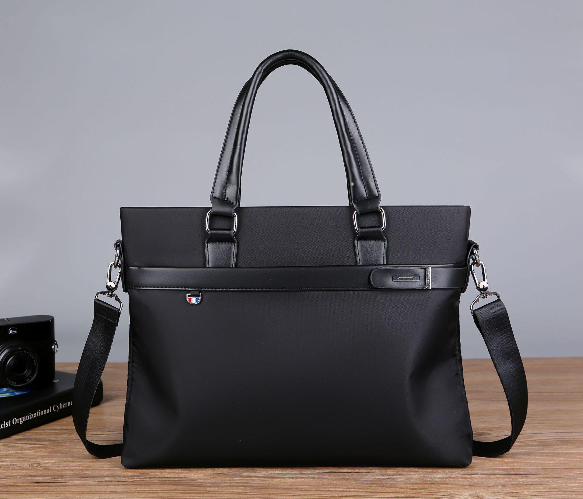 

Мужской высококачественный кожаный трансформируемый портфель - на плечо, через плечо и сумка для ноутбука 14-inch