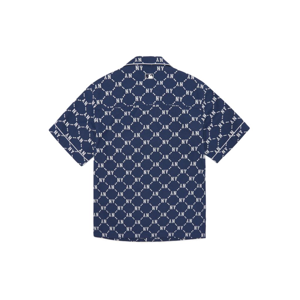 New MLB New York Yankees Shirt Unisex Navy Blue 3AWSM0223-50NYL