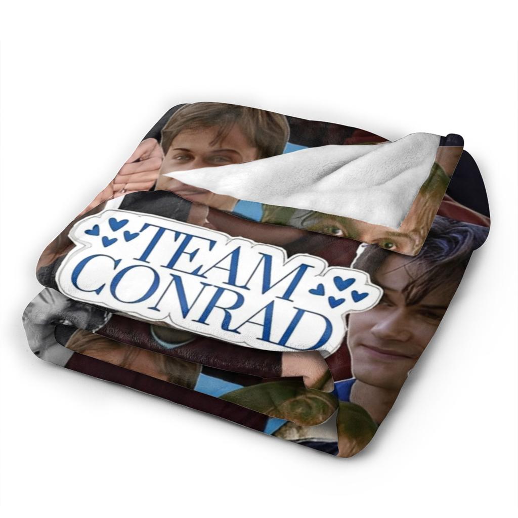 The Summer I Turned Pretty Blankets Team Conrad Flannel Vintage Breathable Throw Blanket for Home Textile Decor,