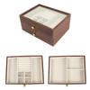 Large Capacity Walnut Jewelry Storage and Display Box