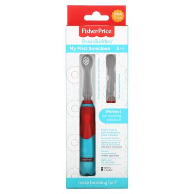 Brush Buddy, My First SonicClean, 6+ Months, 1 Toothbrush + Gum Massage Head