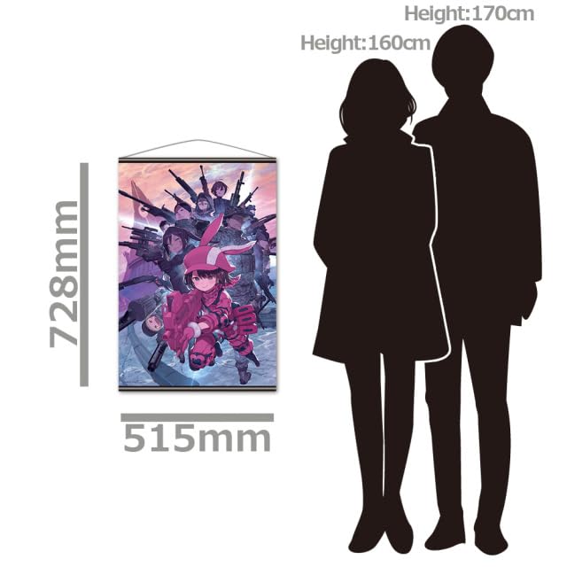 Sword Art Online Alternative Gun Gale Online II B2 Tapestry Group Key Visual