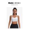 Damen S Sport-BH mit hohem Halt und Kreuzrücken für Fitness, Laufen, Yoga