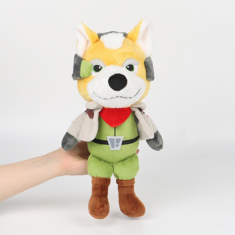 New Star Fox Plushie Exquisite Cartoon Game Fox Character Roles Plush Toys Fan Collection Decoration Festival Gifts For Friends