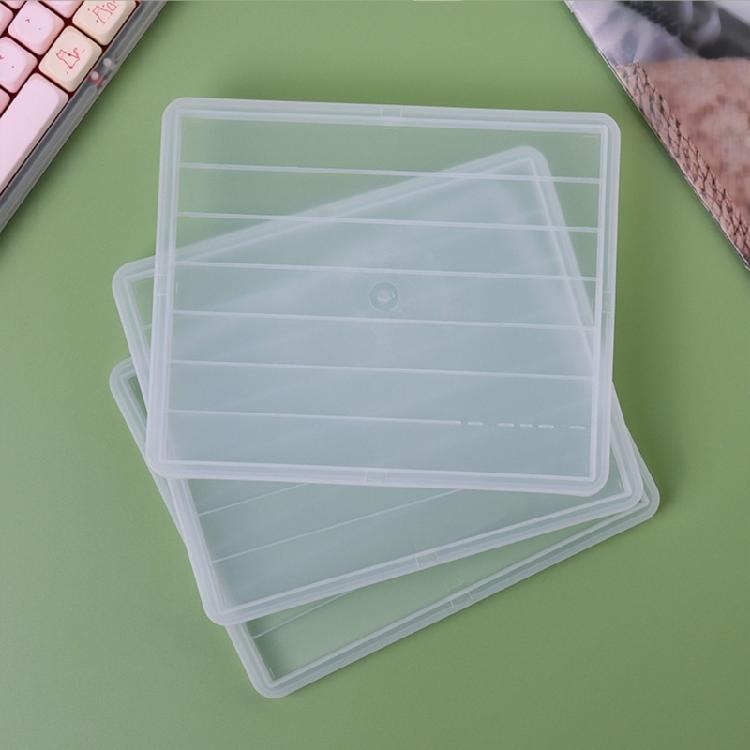 Tydligt förvaringsfodral för tangentbordstillbehör Anti-halkbas och dammtålig design för mekaniska tangentbord Keycap