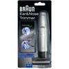 Tondeuse pour oreilles et nez - Braun EN10 - Gris - Autonomie 60 min - Sans fil
