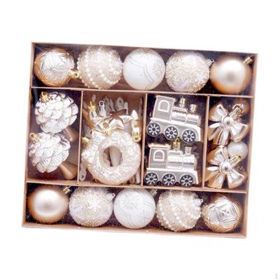 45 Pieces Christmas Tree Ball Ornaments Hanging Decorations Xmas Balls