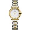 Edelstahl Damen Armbanduhr Leichter Luxus Exquisite Stoffoberfläche Quarz Uhr Damen Wasserdicht Raum Gold Stahl Armband Uhr
