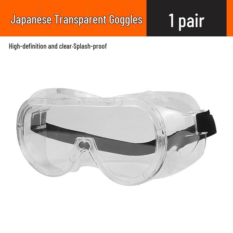 Anti-Fog Protective Goggles: Windproof, Sandproof, Anti-Splash, Dustproof, Breathable Glasses for Labor Protection and Welding.