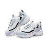 (WMNS) Skechers D'Lites Varsity Spirit Shoes 'White Blue Black' Women's 896276-BLMT