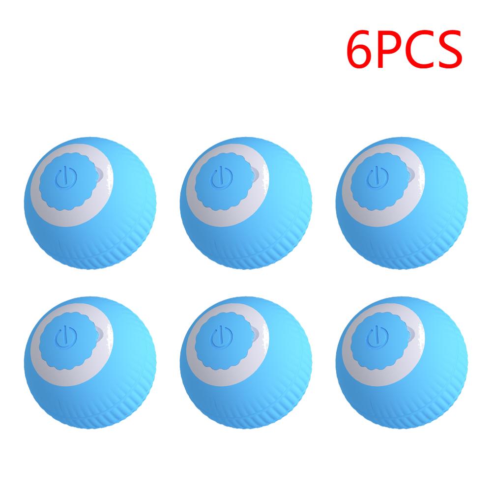Smart Cat Toys Rolling Ball Rechargeable Electic Interactive Toys for Cats Training Self-moving Funny Puppy AccessoriesPet Toys