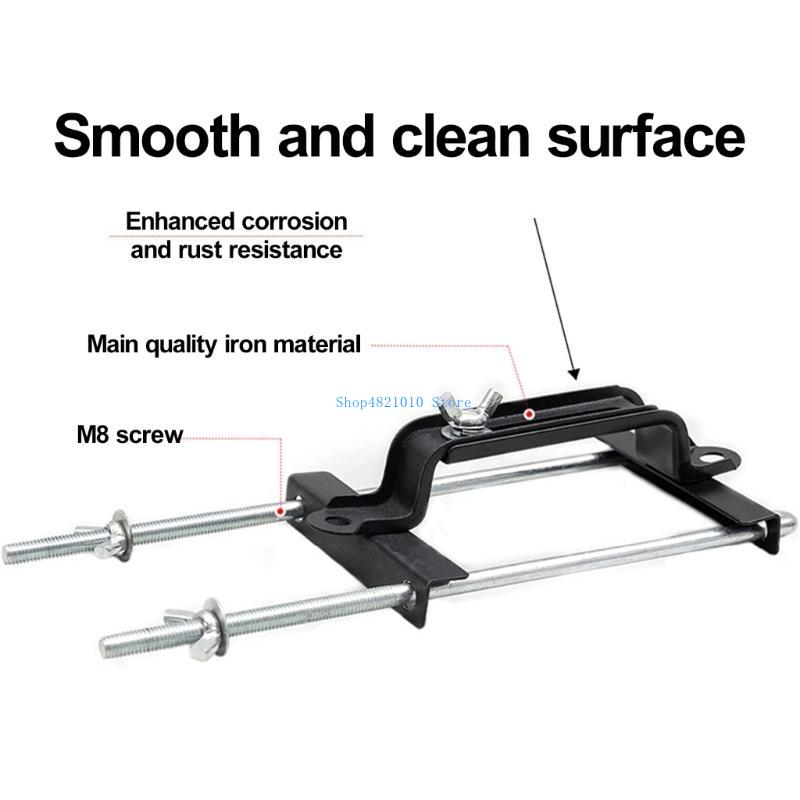T3LF Adjustable Battery Hold Down, BatteryCrossbar with J Bolt Battery Tie Down Holder Battery Hold Down Fit for SUV Car