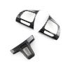 Car ABS Interior Steering Wheel Button Panel Frame Cover Trim For Golf Mk6 Passat B7 Cc Eos Tiguan Jetta Touran Sharan Caddy