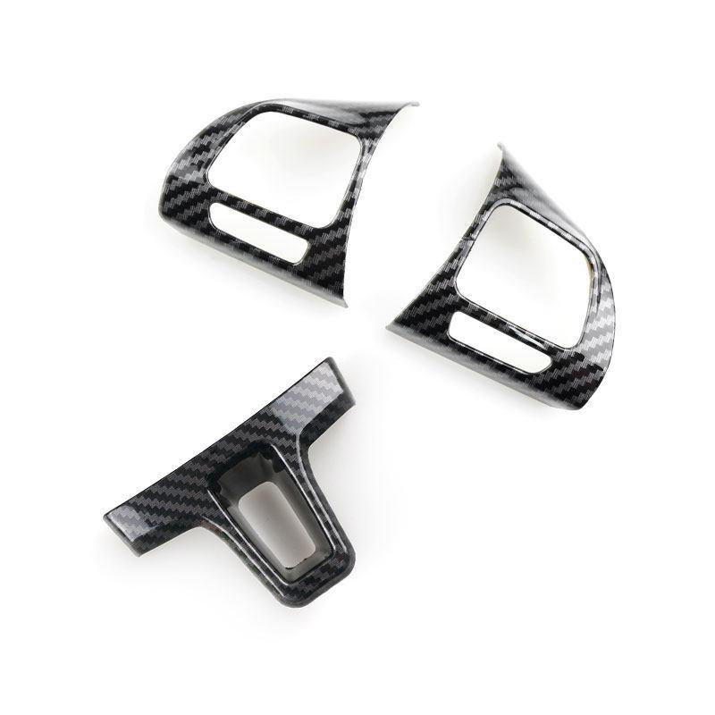 Car ABS Interior Steering Wheel Button Panel Frame Cover Trim For Golf Mk6 Passat B7 Cc Eos Tiguan Jetta Touran Sharan Caddy