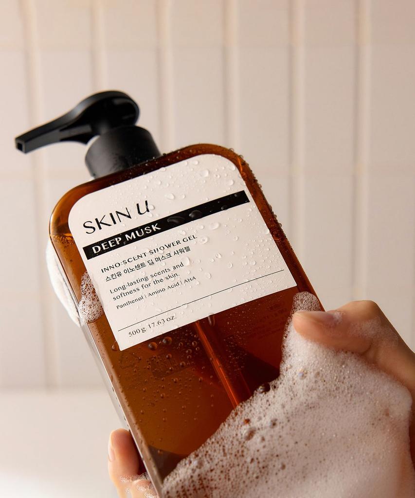 Deep Musk Shower Gel 500g + Scrub 450g + Free Soap