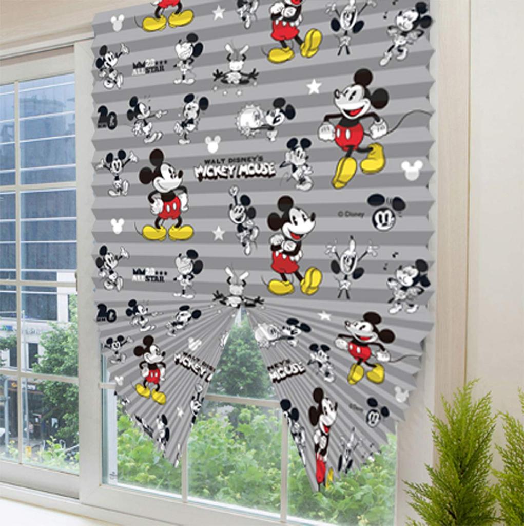 Disney Shade 90cm Wide x 305cm Honeycomb Room UV Shades Curtains, Blinds, Shades, Partitions, Long, Olaf, Mickey, Frozen, Structure, Divider, Window,