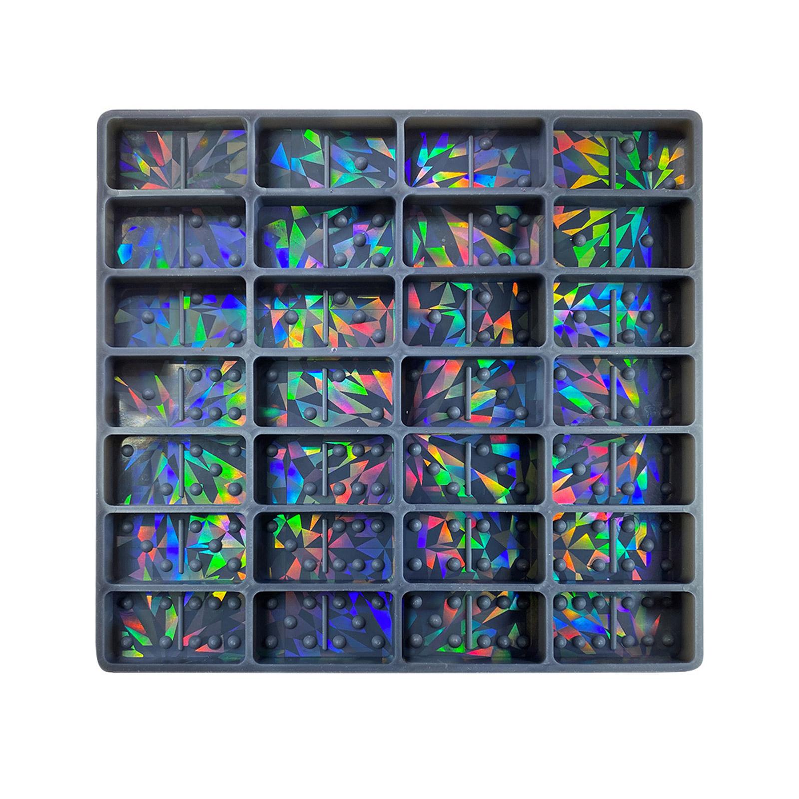 

Товары ручной работы «сделай сам», легкие тени домино, силиконовая форма, ароматические гипсовые украшения, форма для клея, смолы для украшения чёрный