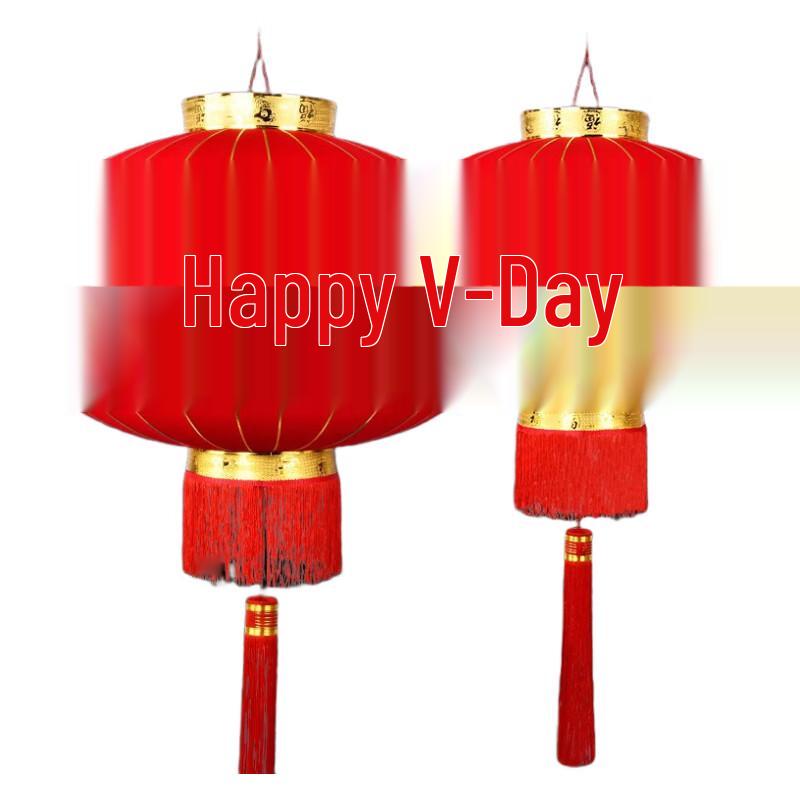 Китайские дворцовые красные фонари 80 см (2-Pack)