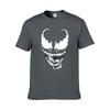 Cotton Blend Comic Movie Venom Print T-shirt For Men And Women**