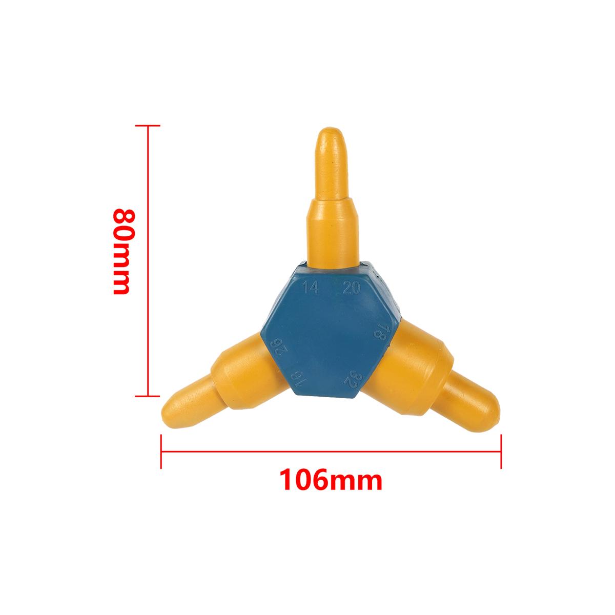 

1/10Pcs Plastic Pipe Repairman 10/12/14/16/20/26mm Garden Irrigation Water Pipe Fish Tank Air Hose Mending and Adjusting Tools 1Pc