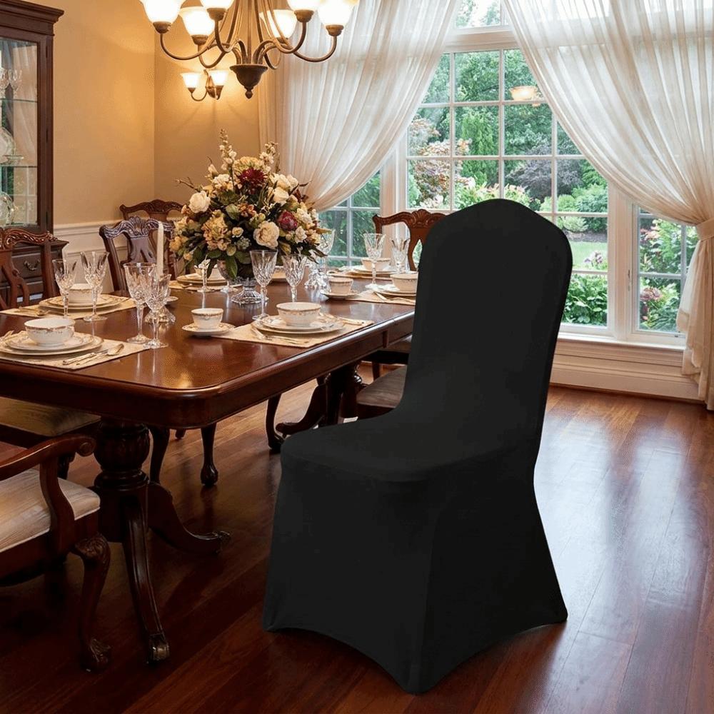 Full Cover All-inclusive Chair Cover Washable Wedding Chair Cover Elastic Chair Cover Event