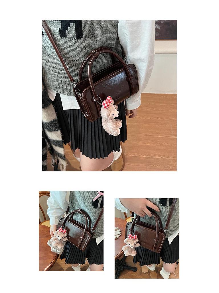 High-Grade Boston Contrast 2025 Women's Versatile Fashion Handbag: Stylish Pillow Shoulder & Crossbody Bag