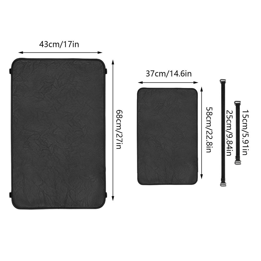 Recliner Headrest Protector Cover Non-Slip Waterproof Couch Headrest Protective Cover Side Storage Pocket Armchair Slipcovers чёрный 3670₽